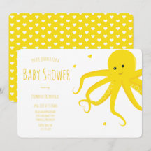 Vågrät för Gult av akut bläckfisk för spädbarn