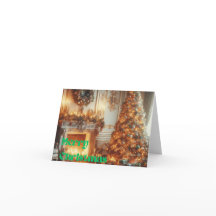 Vågrät för julkort