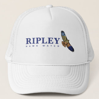 Vågrät Hawk Watch Logotyp Keps