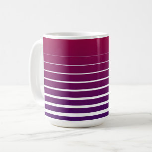 Vågrät Linjer Mugg 🌟 ☕️