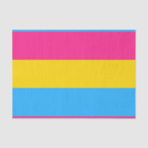 Vågrät Pansexual Pride Flagga