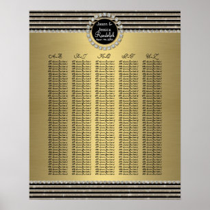 Vågrät Rand - passagerardiagram för mottagning Bor Poster