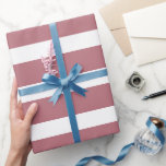 Vågrät Ro Vita Klassiska Guldet stripe Presentpapper<br><div class="desc">Ro Guld och Vita Klassiskt Vågrät,  Pappert med stripe-inkapsling</div>