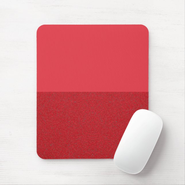 Vågrät Split Speckled Tomato Red Mousepad Musmatta (Med mus)