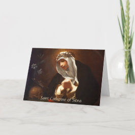 Vågrät St. Catherine of Siena (Franceschini) Kort