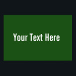 Vågrät Text här Anpassningsbar Grönt Poster<br><div class="desc">Den här produkten är enkel att anpassa - ändra bara texten under avsnittet "Anpassa den" ovan. Det finns fler anpassningsalternativ,  t.ex. teckensnitt stilar,  färg och andra redigeringsalternativ,  när du klickar på knappen "Anpassa" ovan.</div>