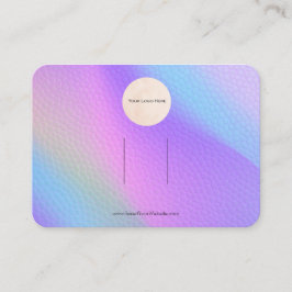 Vågrät Visning för Logotypen för radbyte Visitkort