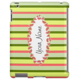 Vågrät Watermelon Rand Classic oval "Namn"