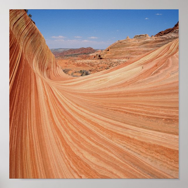 vågrät wave poster (Framsidan)