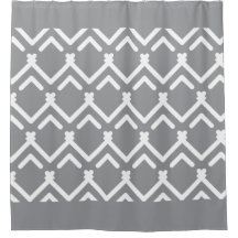 Vågrät Zigzag Geometric Mönster