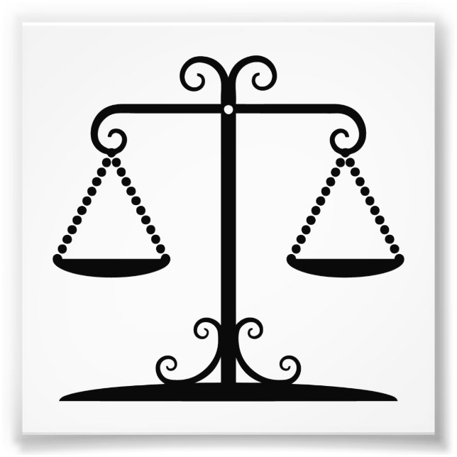 vågräta skalor fototryck (Framsidan)