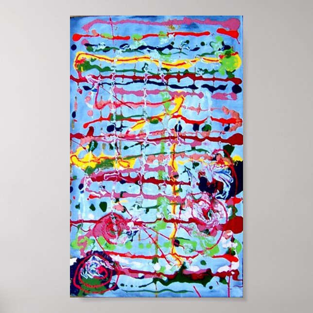 Vågräts dropp poster (Framsidan)