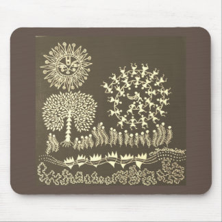 Vågräts musknapp musmatta