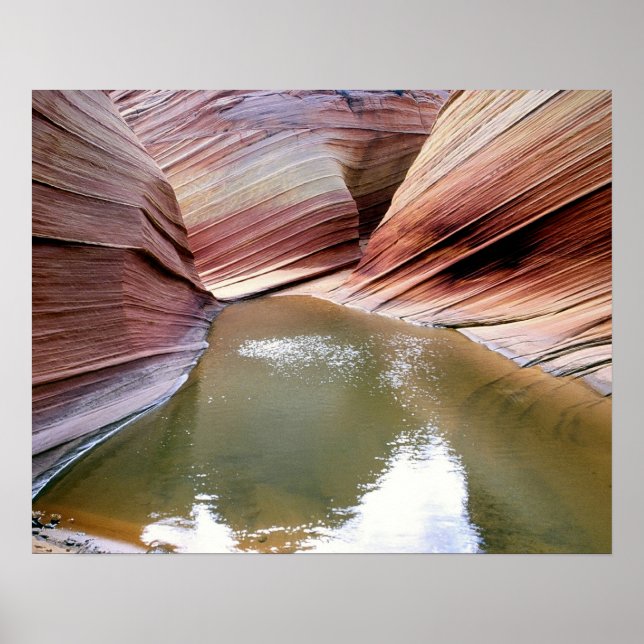 Vågreflektion Poster (Framsidan)