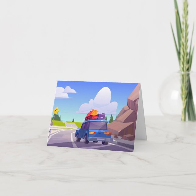 Vägresa Inbjudan (Framsida)