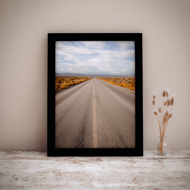 Vägresa sommarlov 5x7 fototryck (Road Trip Summer Vacation 5x7 Photo Print)