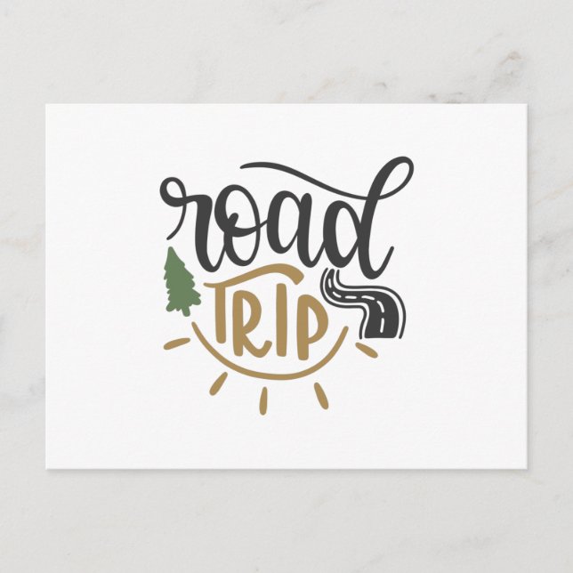 Vägresa Vykort (Framsida)