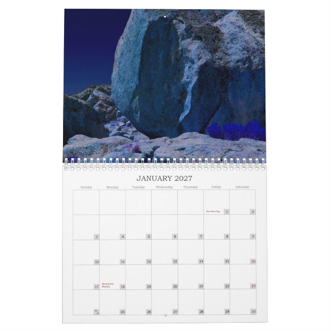 Vägresacale Kalender (Jan 2027)