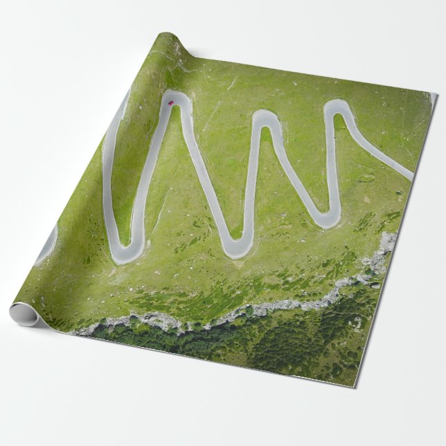 VÄGSFOTOGRAFI PRESENTPAPPER (Utrullad)