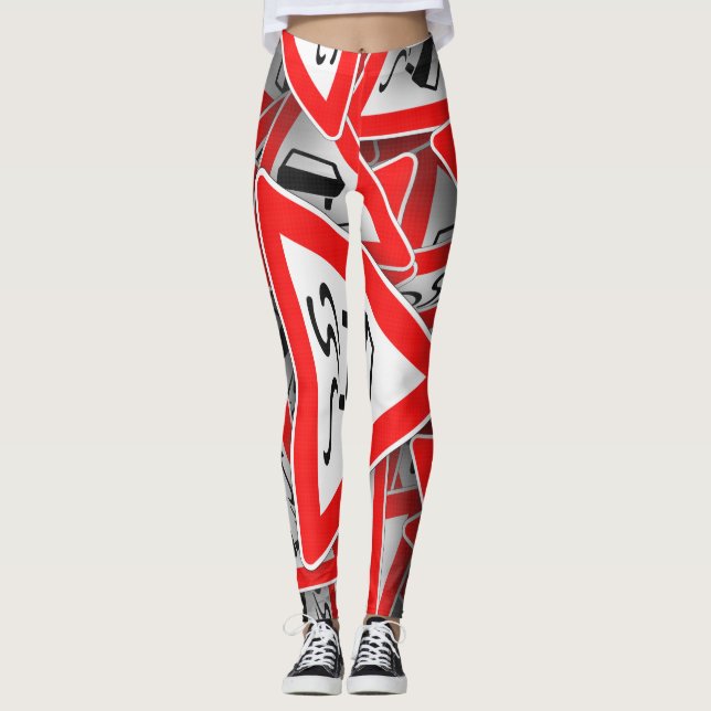 VÄGSIGNALER 2 LEGGINGS (Framsida)