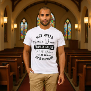 Vägskapare Ljus I Mörkret Förklaring T Shirt