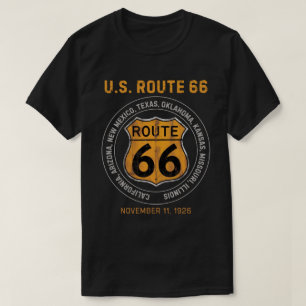 Vägskylt för Route 66 T Shirt