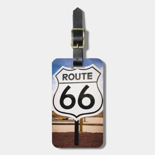 Vägskylt Route 66, Arizona Bagagebricka (Vertikal Framsida)