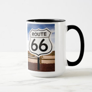 Vägskylt Route 66, Arizona Mugg