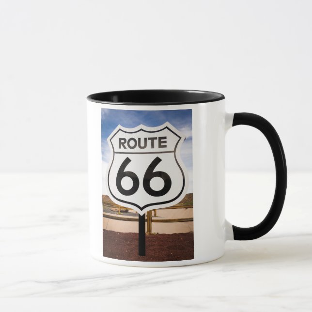 Vägskylt Route 66, Arizona Mugg (Höger)