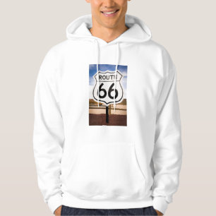 Vägskylt Route 66, Arizona Tröja Med Luva