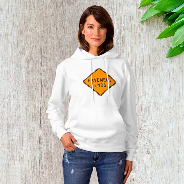 Vägslut vägskylt trafikvarning t shirt (Skapare uppladdad)