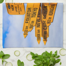 Vägslutet Kökshandduk