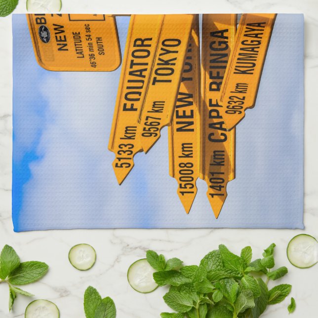 Vägslutet Kökshandduk (Vikta)