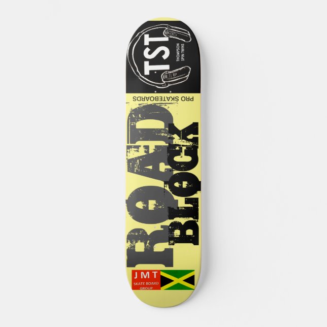 VÄGSPÄRR SKATEBOARD / JMT USA (Framsida)
