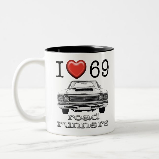 Vägspringer 1969 Två-Tonad mugg (Vänster)