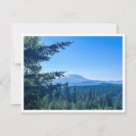 vägstopp i scenläge vykort