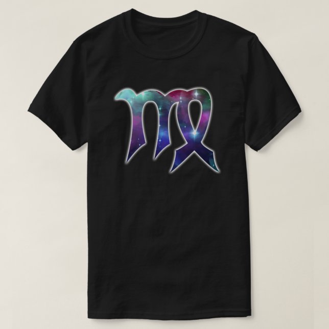 Vågsymbolskjorta - svart tröja (Design framsida)