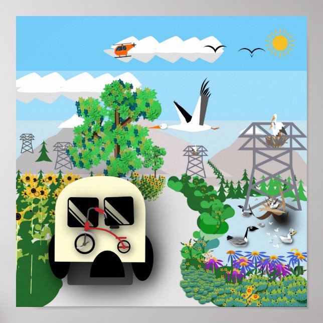 Vägtur Poster (Framsidan)