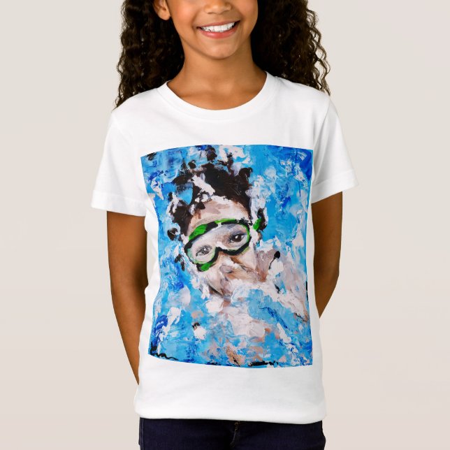 Vague petit loup t shirt (Framsida)