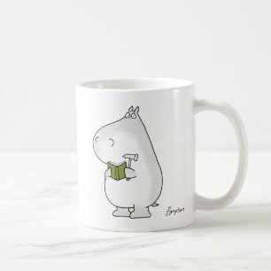 Vaguely Competof Hippo av Sandra Boynton Kaffemugg