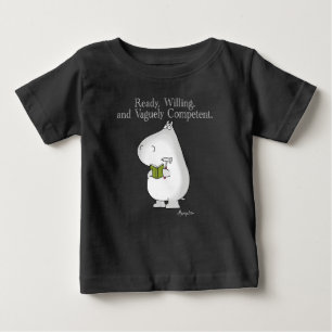 Vaguely Competof Hippo av Sandra Boynton T Shirt