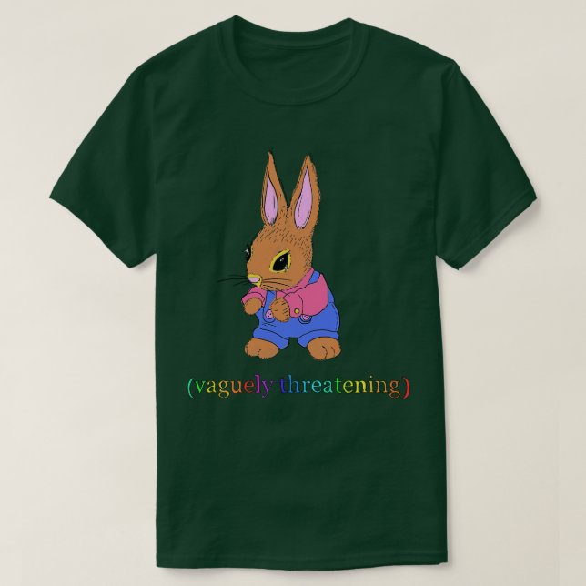 Vaguely ThreatBunny T Shirt (Design framsida)