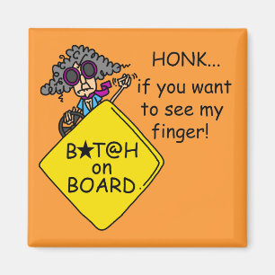 Vägursinnehumor Magnet