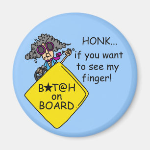 Vägursinnehumor Magnet