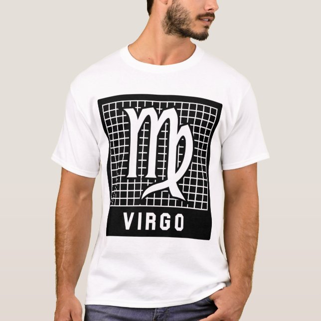 VågZodiac undertecknar utslagsplatsen T-shirt (Framsida)