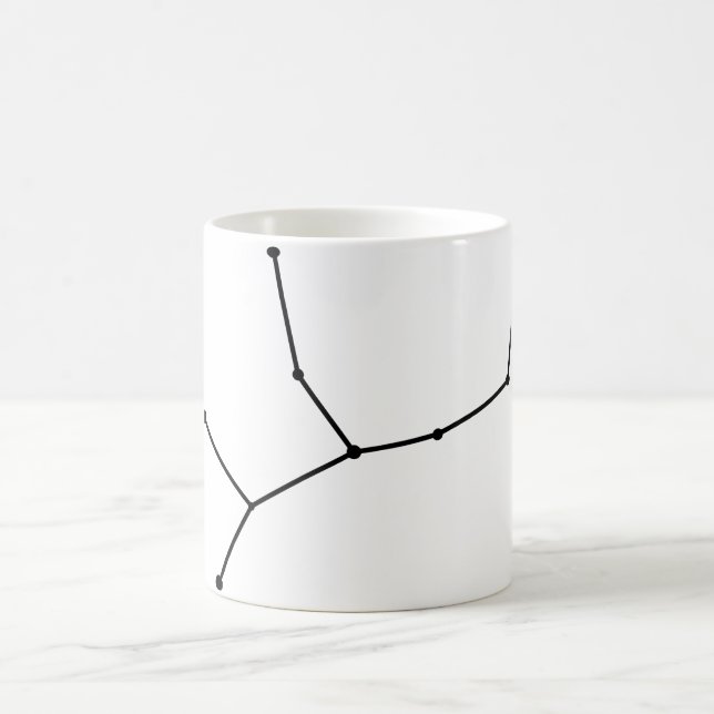 VågZodiacmugg Kaffemugg (Center)