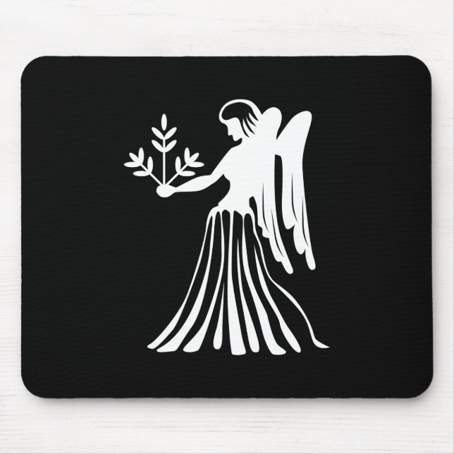 VågZodiacPictogram Mousepad Musmatta (Framsidan)