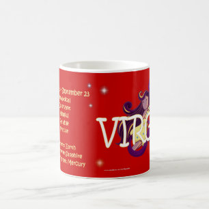 Vågzodiactecken Kaffemugg