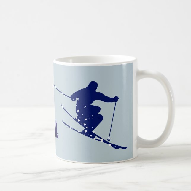 Vail Blue Skier Mugg (Höger)
