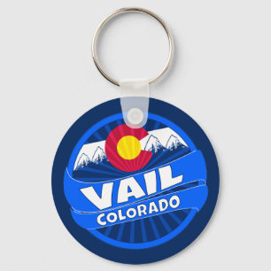 Vail Colorado bergssprängningskedja Nyckelring